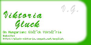 viktoria gluck business card